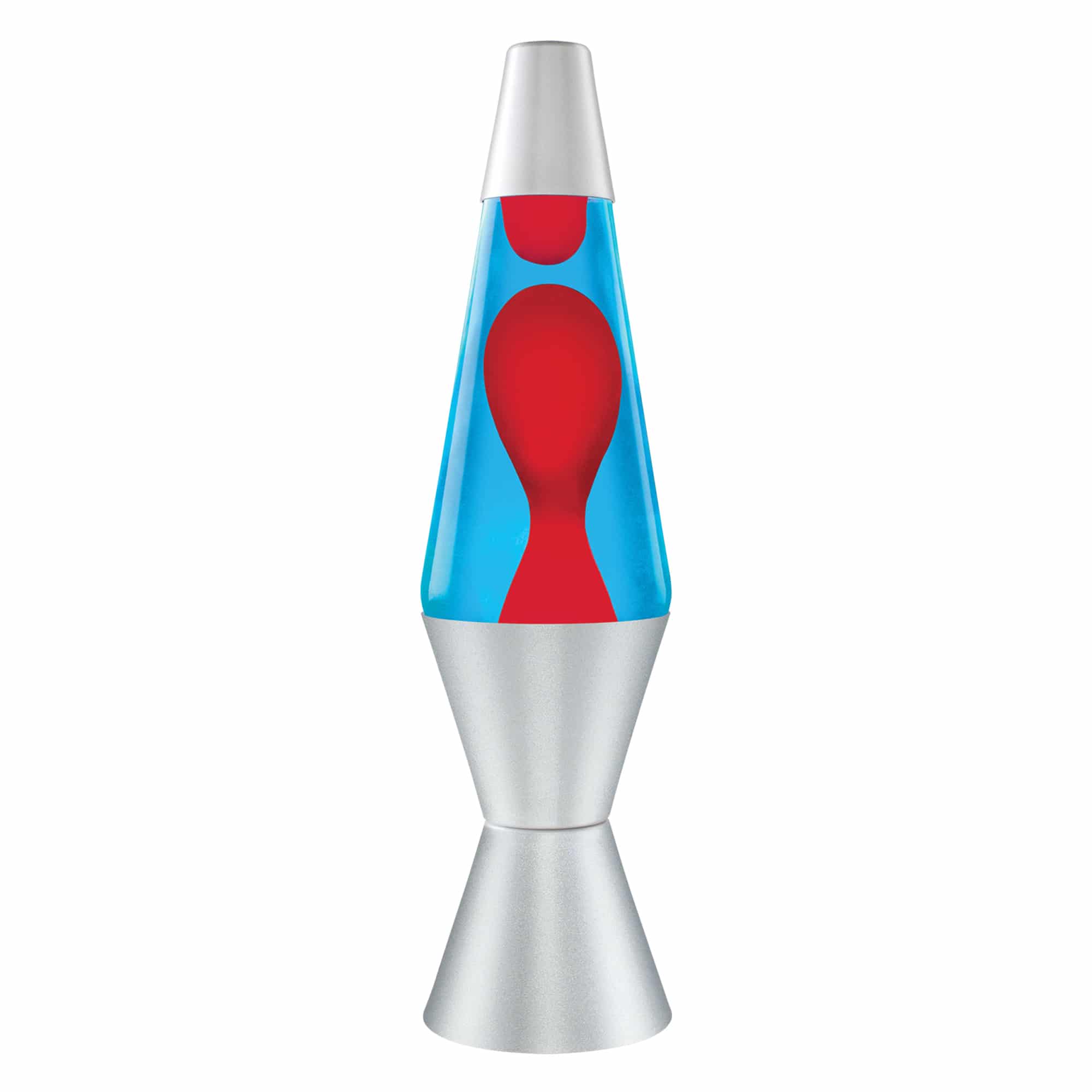 14.5?? LAVA Lamp ?C Red/Blue/Silver