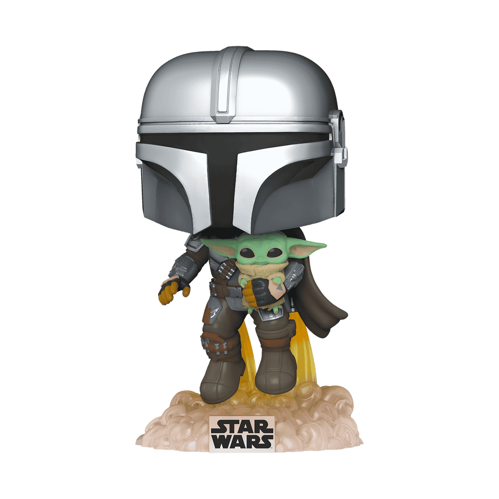 Pop! The Mandalorian Flying with Jet Pack