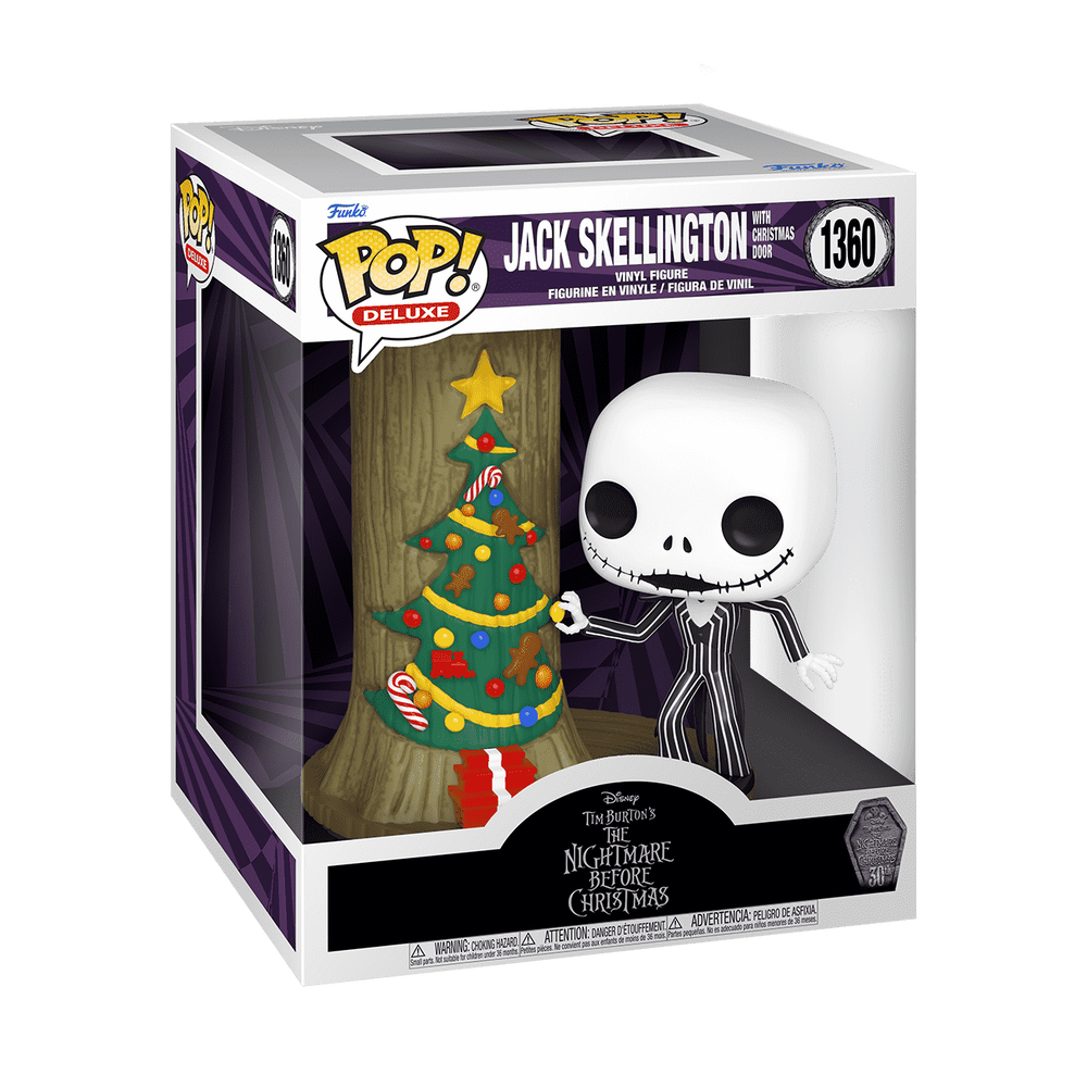 Pop! Deluxe Jack Skellington with Christmas Door - Image 2