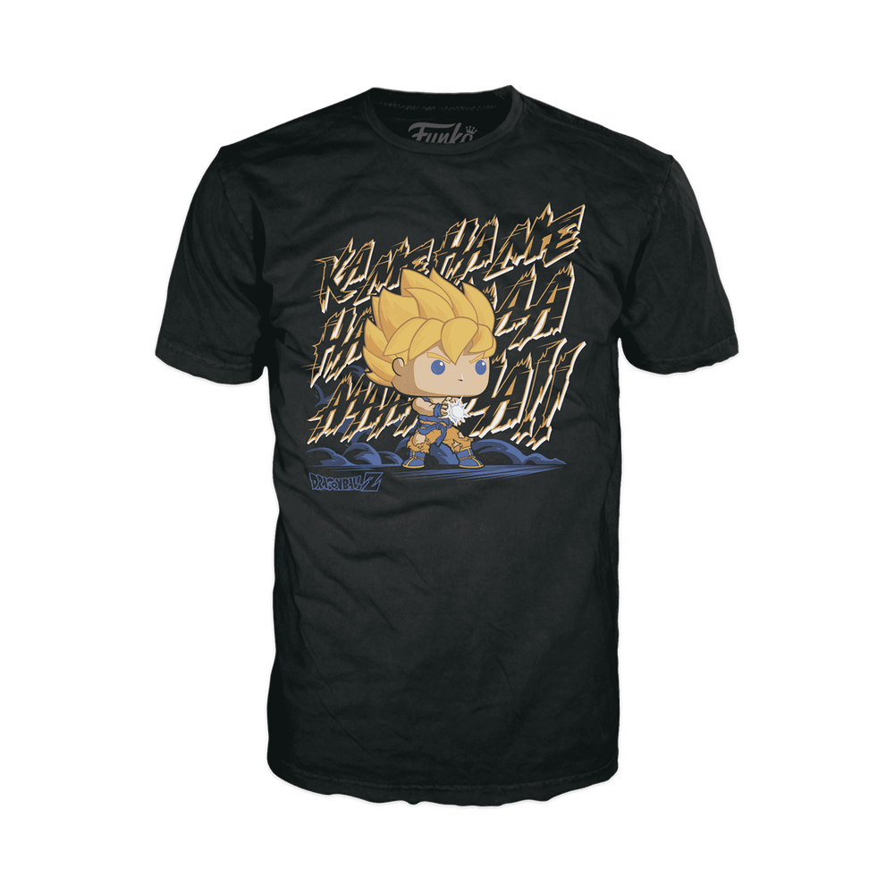 Goku Kamehameha Boxed Tee