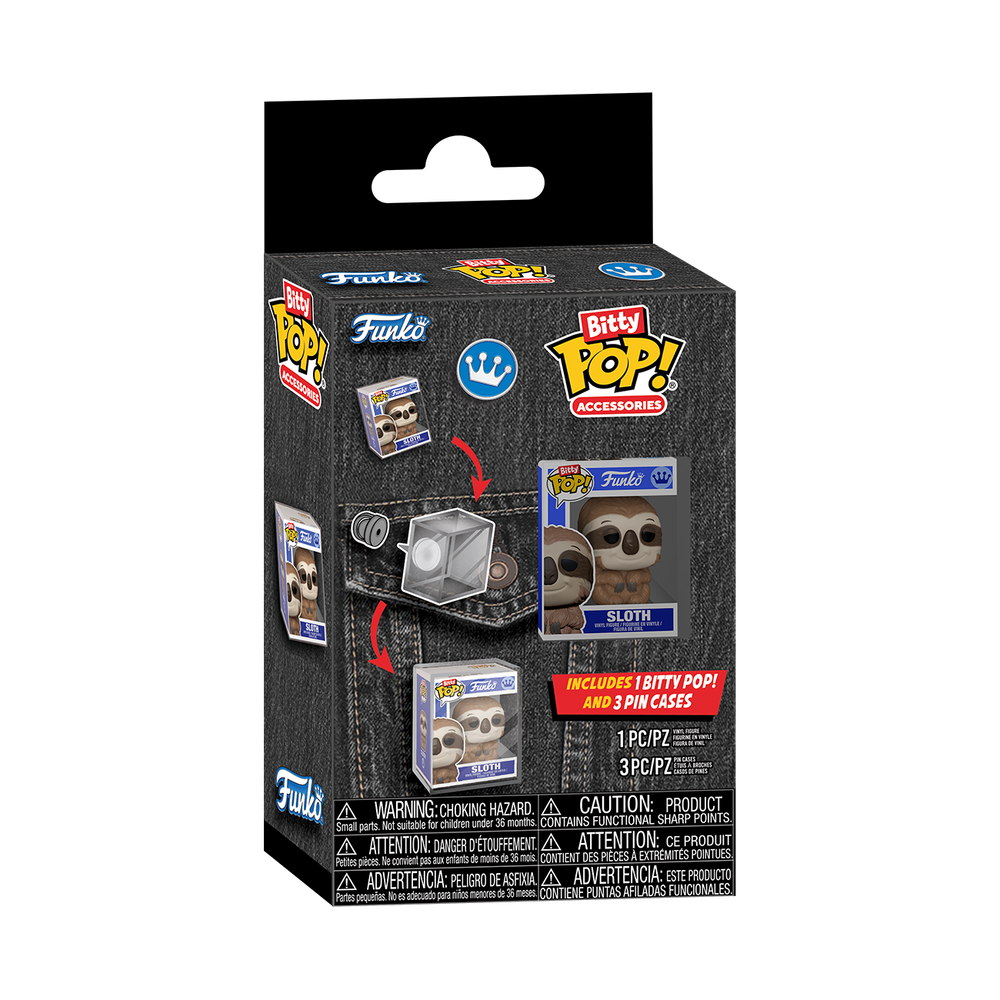 Bitty Pop! Accessories Pin Cases 4-Pack