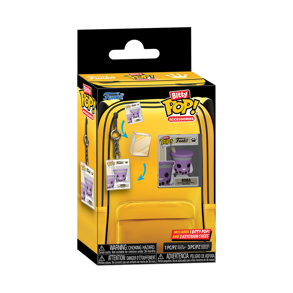 Bitty Pop! Accessories Keychain Cases 4-Pack