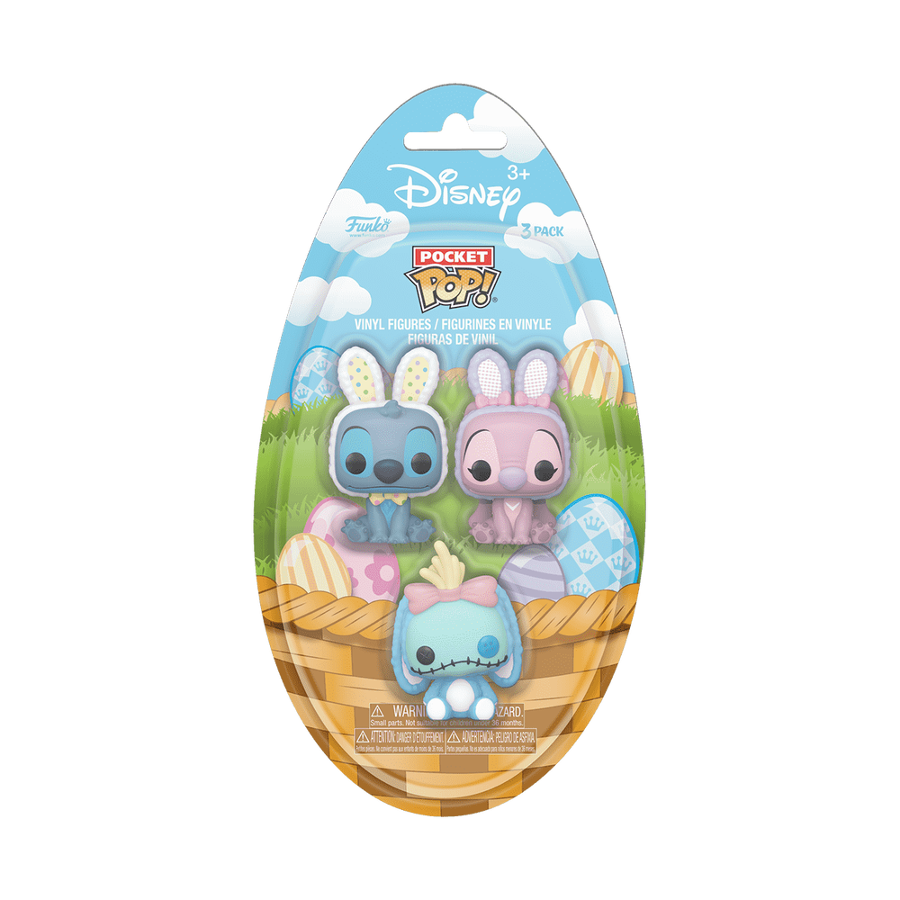 Pocket Pop! Easter Stitch, Angel, Scrump 3-Pack