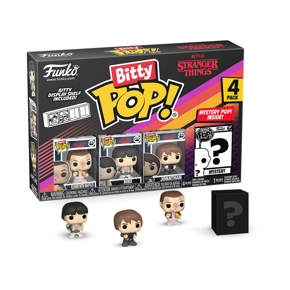 Bitty Pop! Stranger Things 4-Pack Series 3