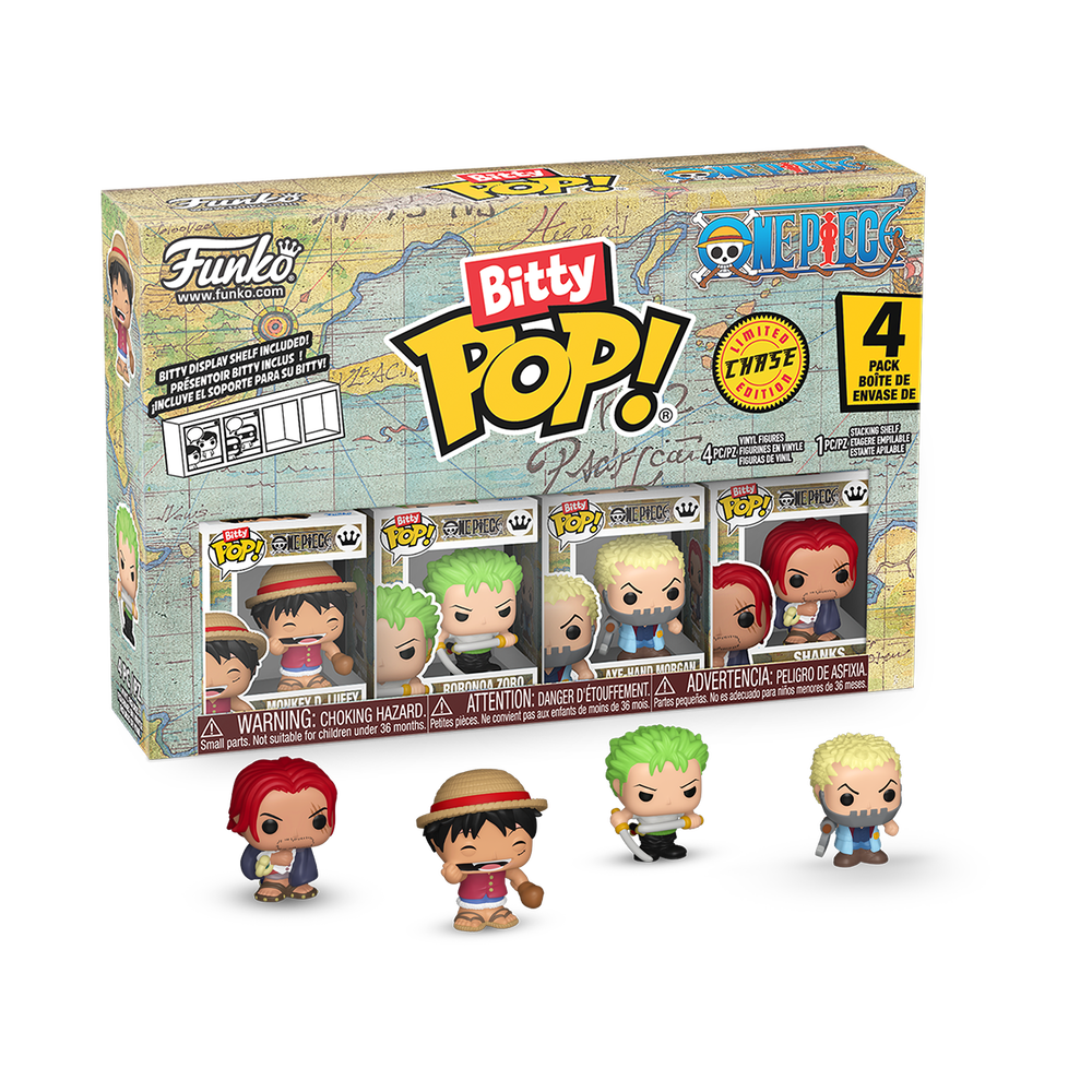 Bitty Pop! One Piece 4-Pack Series 1