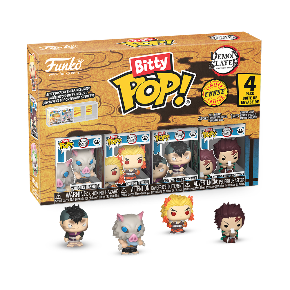 Bitty Pop! Demon Slayer 4-Pack Series 3
