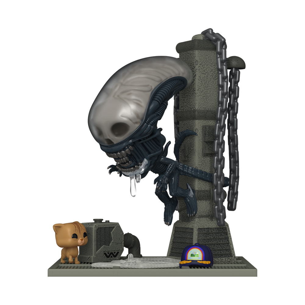 Pop! Deluxe Xenomorph with Jonesy