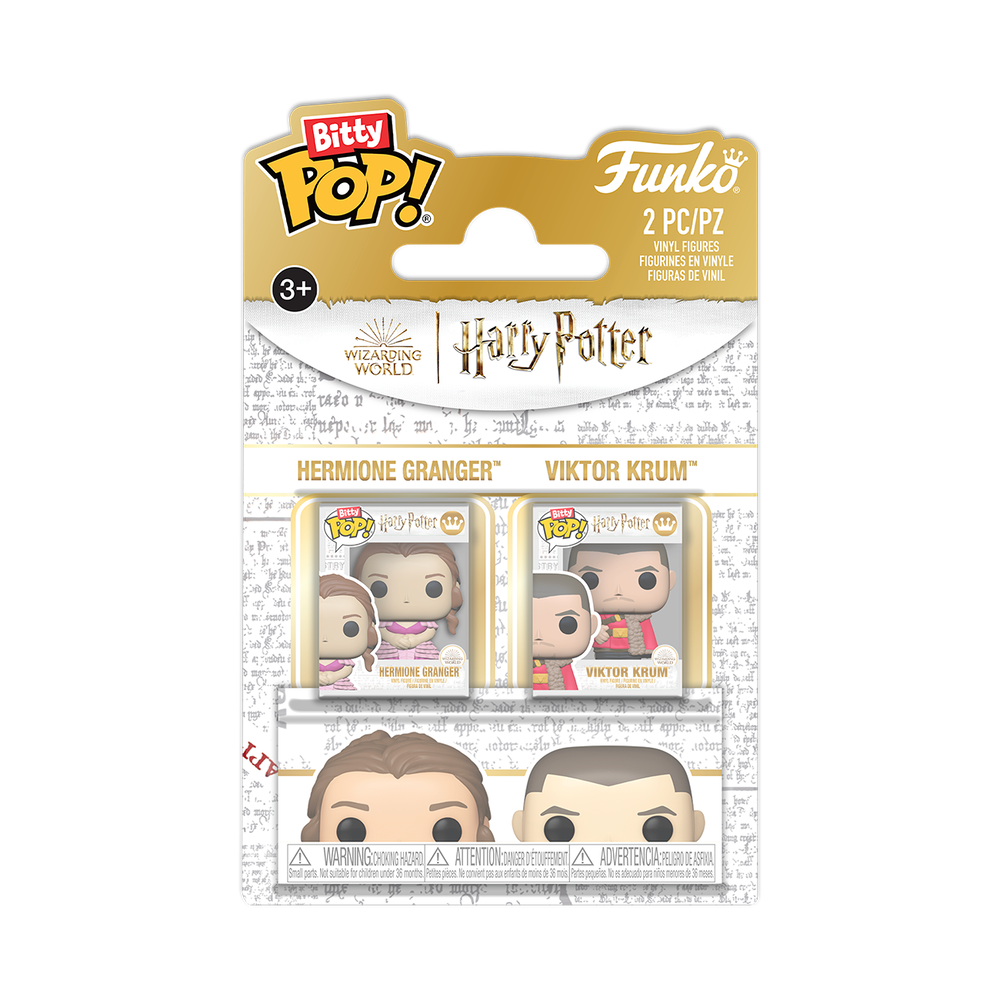 Bitty Pop! Hermione Granger & Viktor Krum 2-Pack