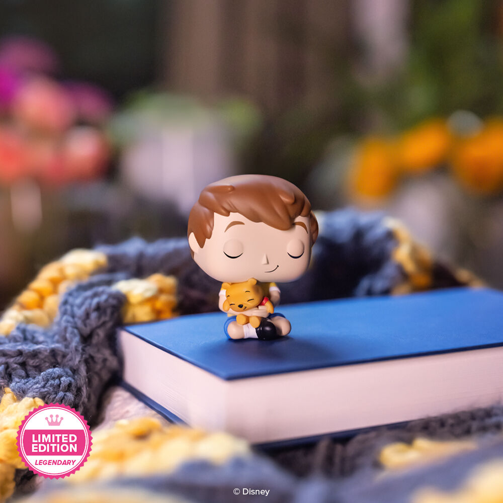 Pop! Christopher Robin with Pooh with Pop! Protector