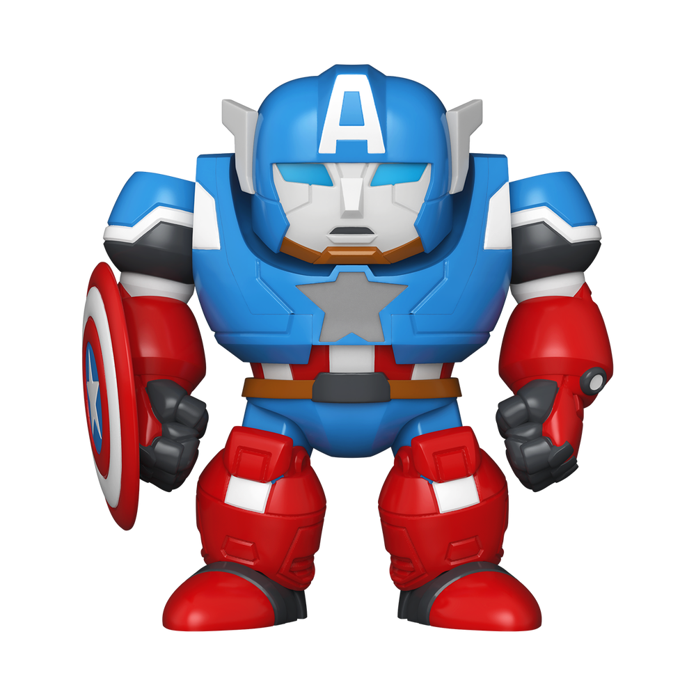 Bitty Pop! Bitty Bot Captain America Mech with Captain America