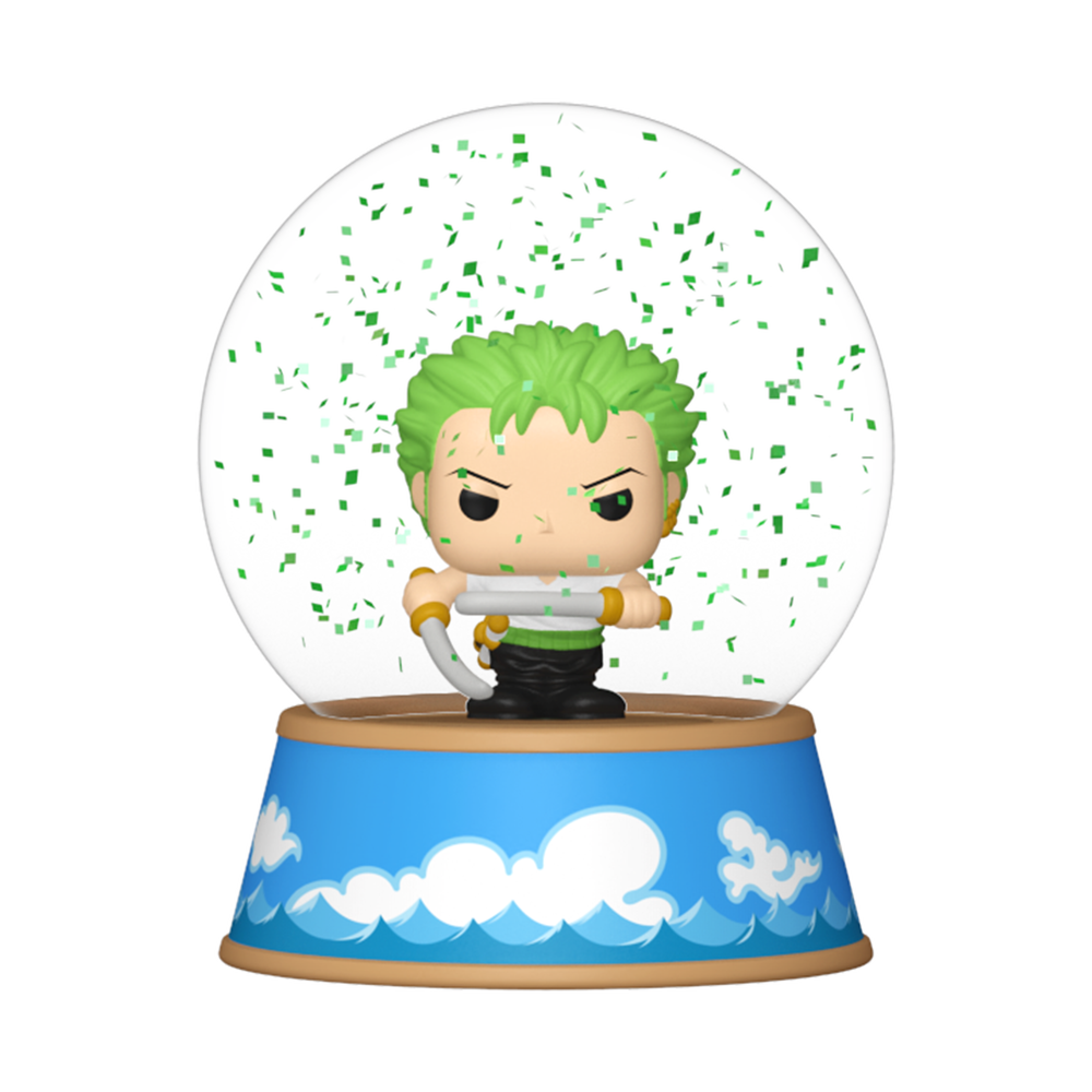 Roronoa Zoro Mini Glitter Globe