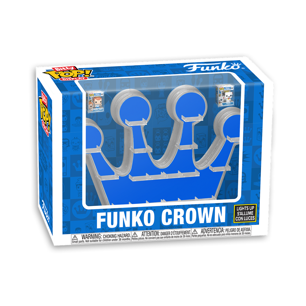 Bitty Pop! Light Up Display Funko Crown