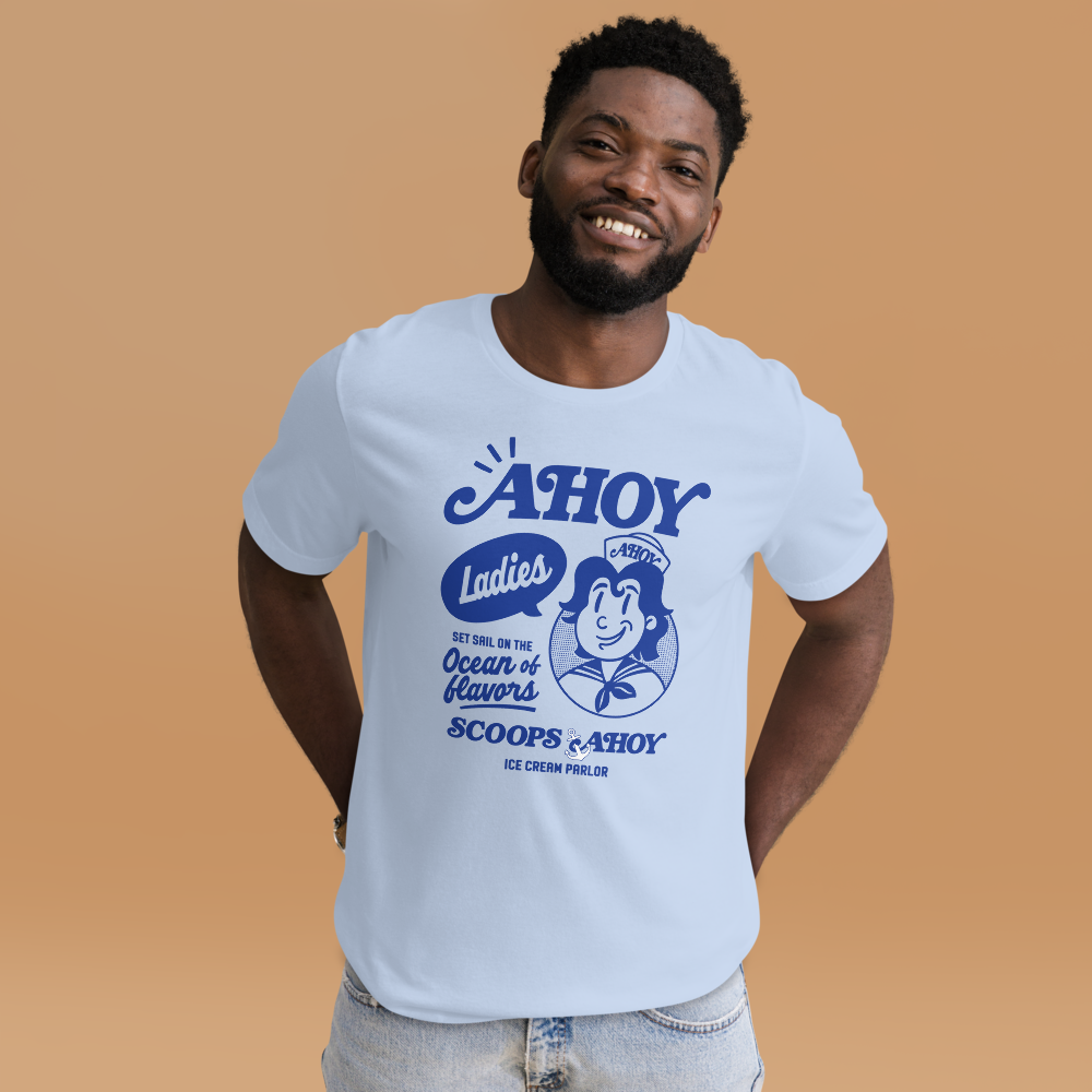 Stranger Things Scoops Ahoy Tee