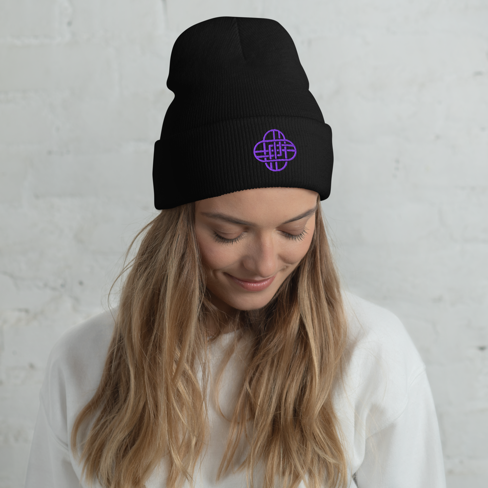 KPop Demon Hunters HUNTR/X Logo Beanie
