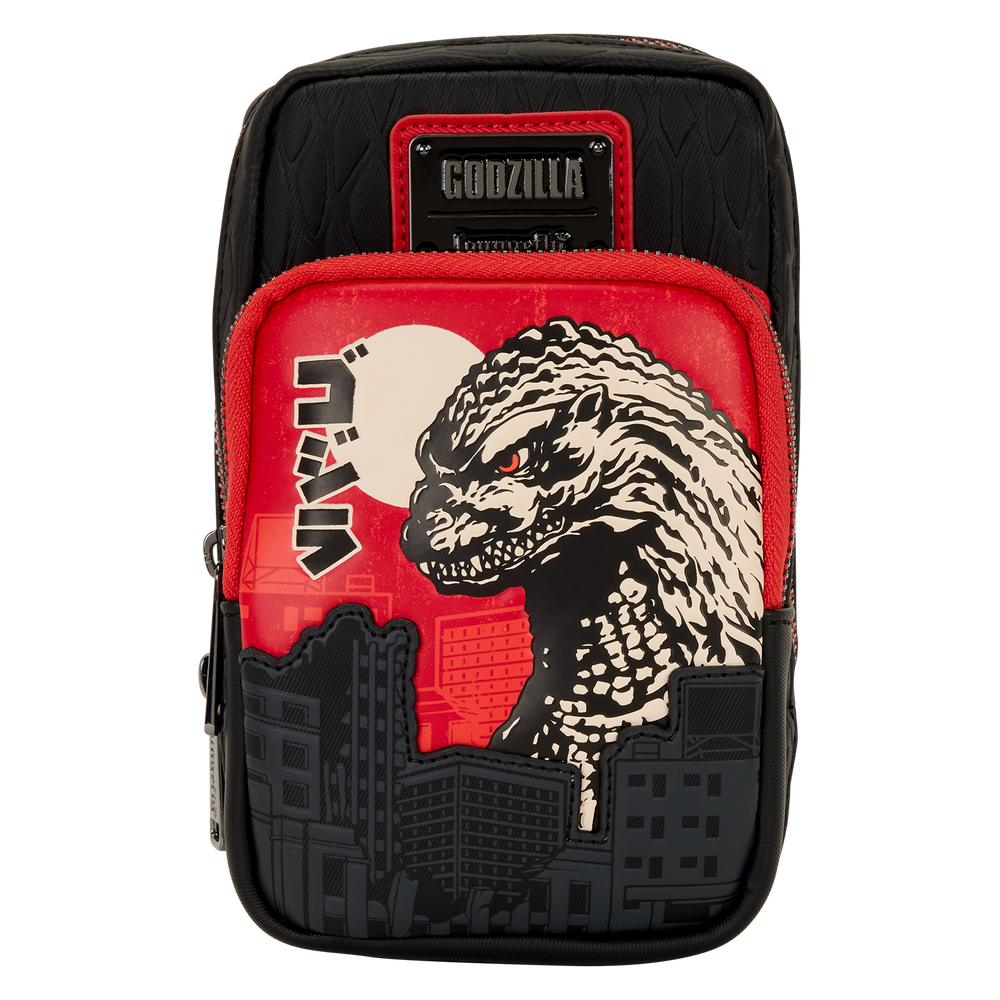 Godzilla Cell Phone Crossbody Bag with Coin Bag