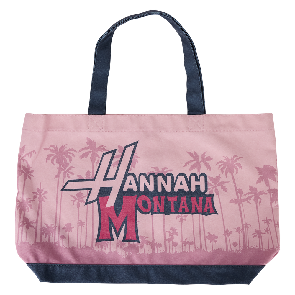 Hannah Montana Guitar Oversized Canvas Tote Bag